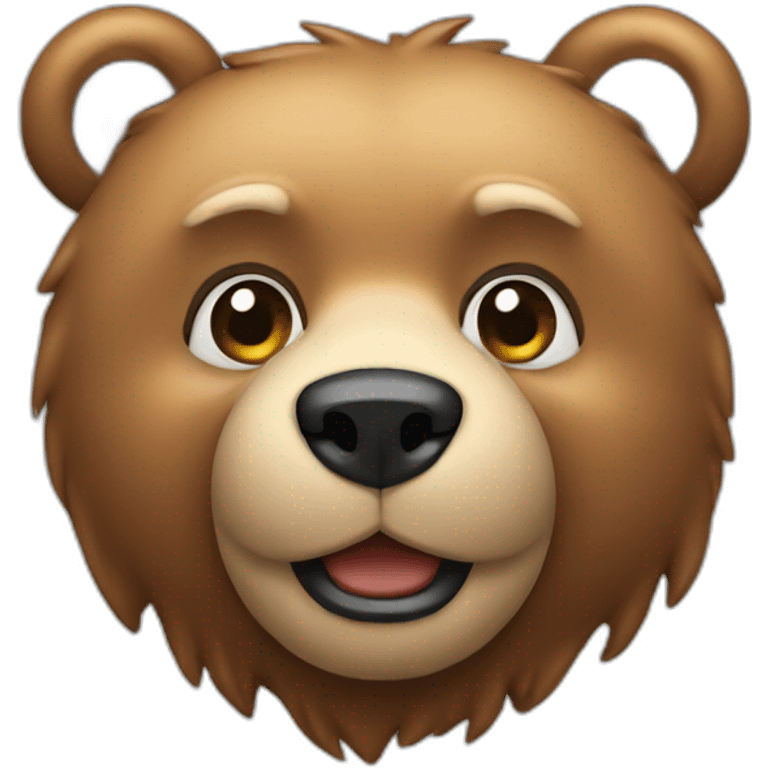 bear-chain emoji