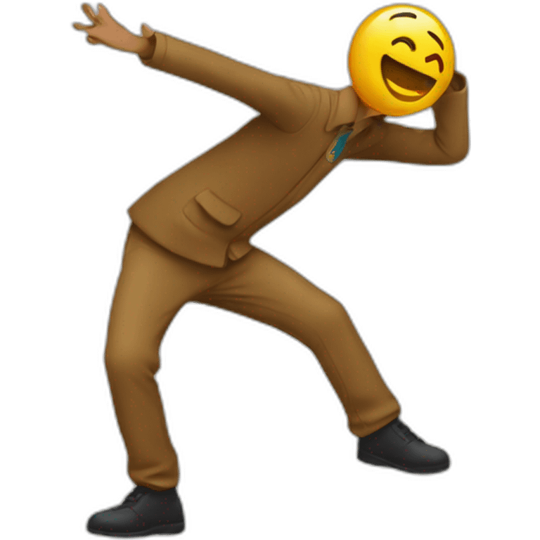 Un dab emoji