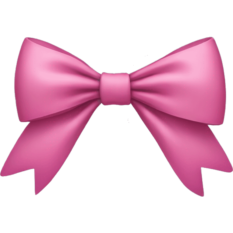 Coquette bow emoji