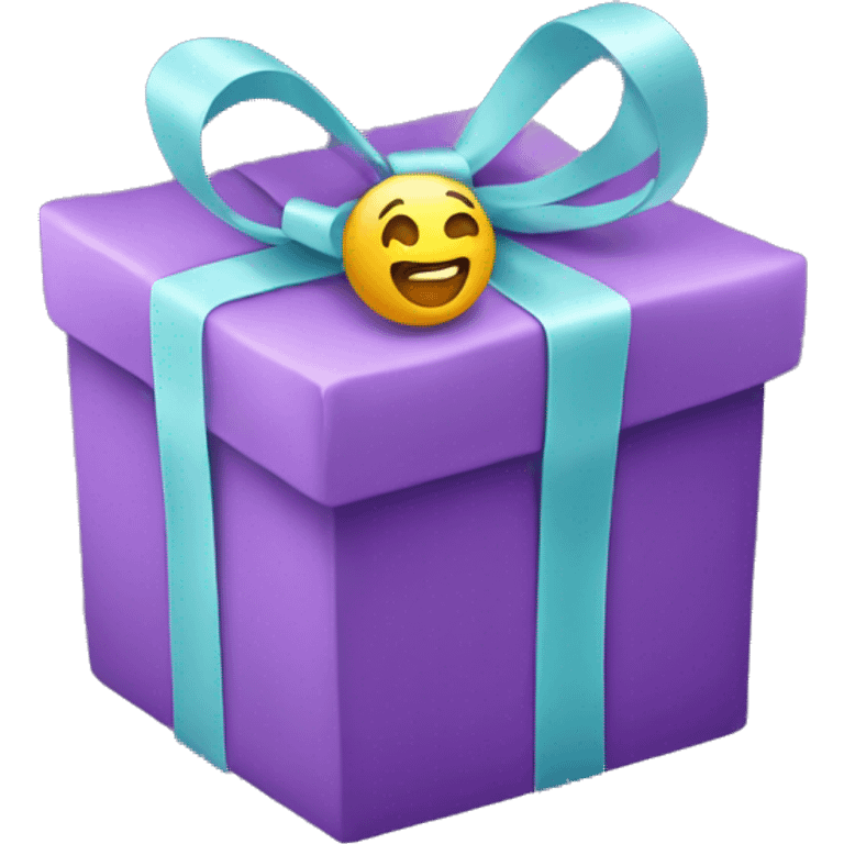 Openning suprised gift emoji