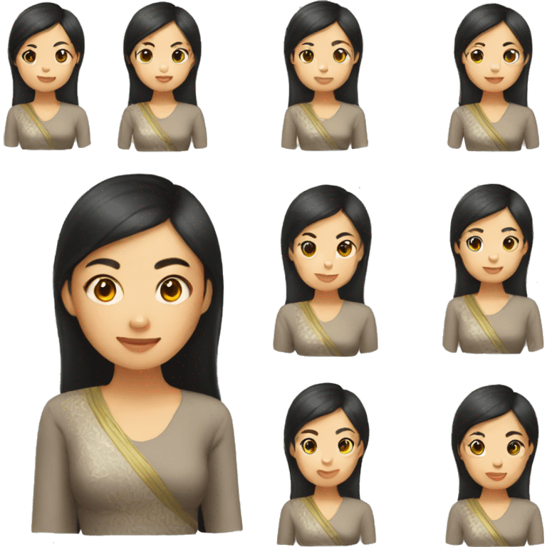 thai woman emoji