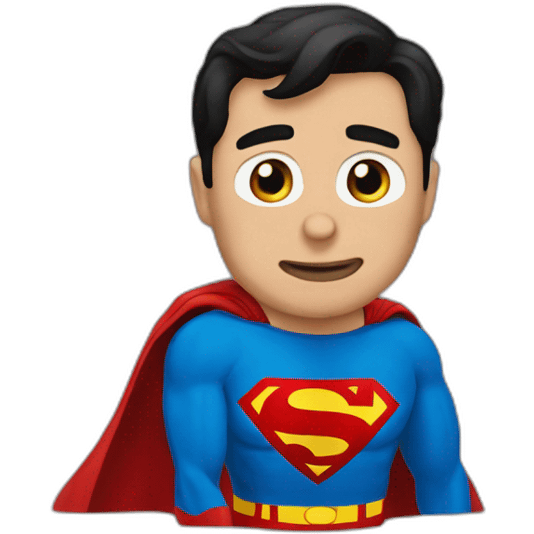 Emojis de superman emoji