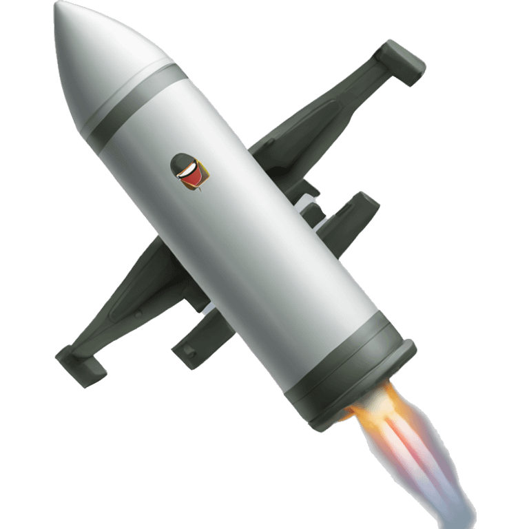 missile on a drone emoji