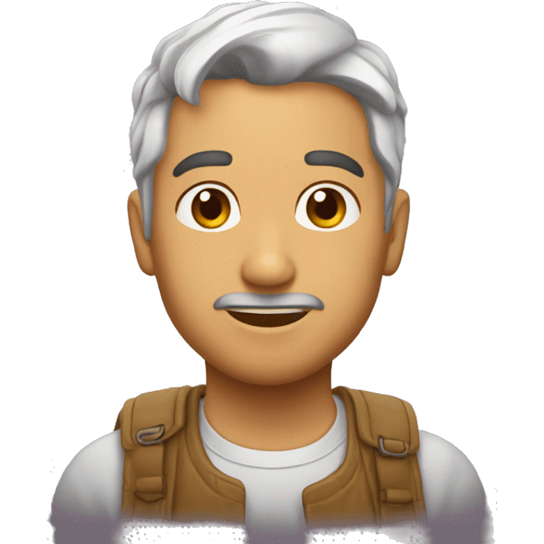 Chongo blanco emoji