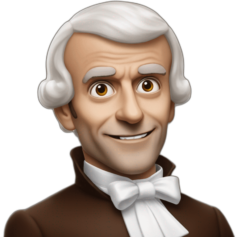 Emmanuel Macron as Count Chocula emoji