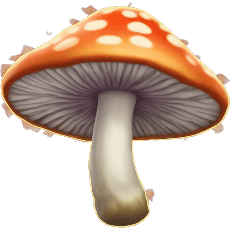 Trippy mushroom emoji