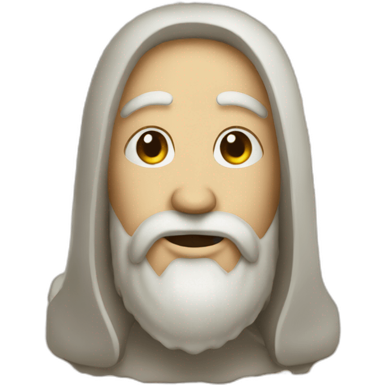 Bible with face emoji