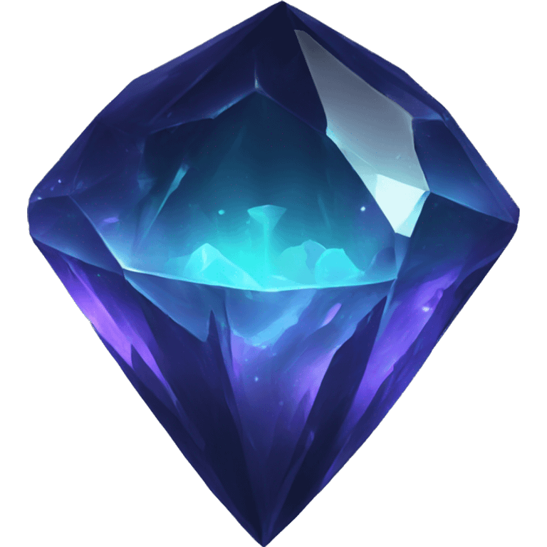 Dark aether crystal emoji