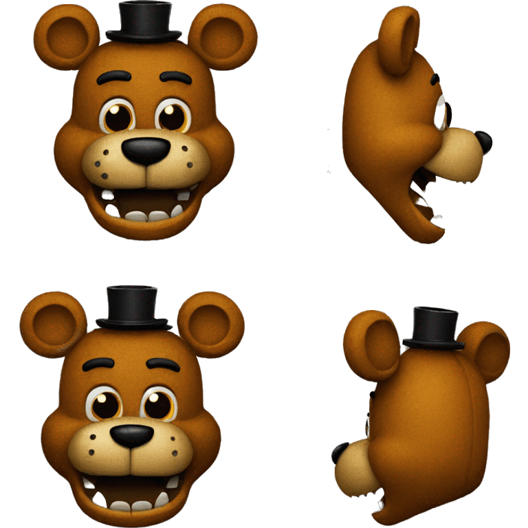 Freddy Fazbear FNaF emoji