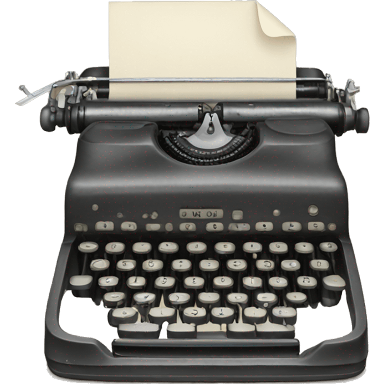 Type writer  emoji