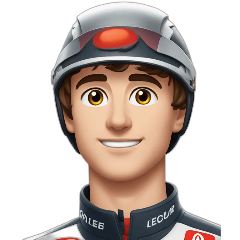 cœur avec charles leclerc emoji