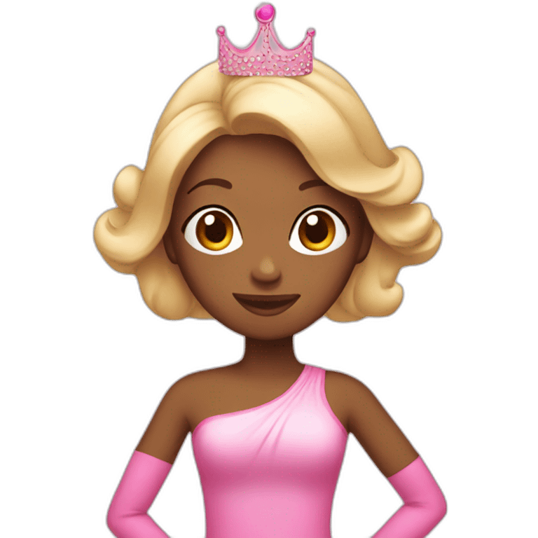 pink pilates princess emoji