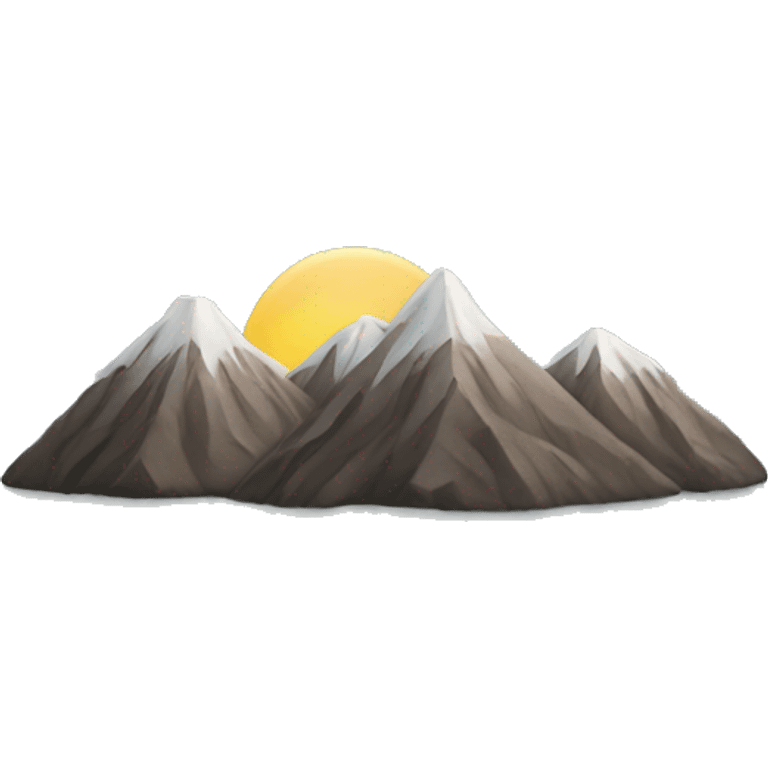 mountain emoji