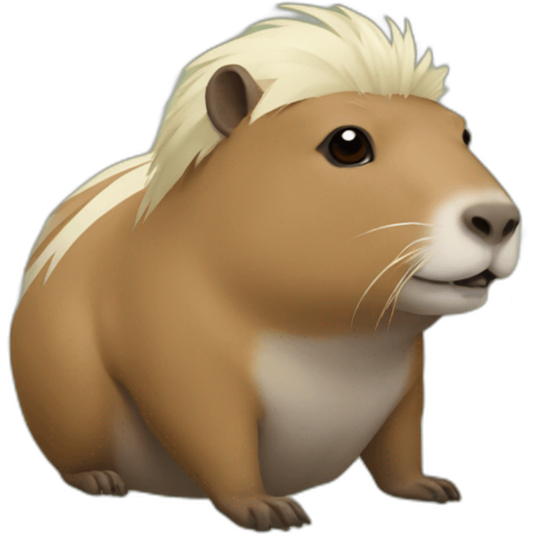 capybara habiller en naruto emoji