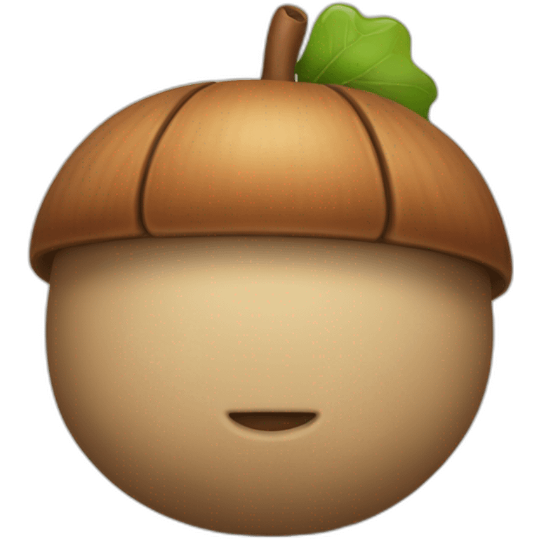 Acorn emoji