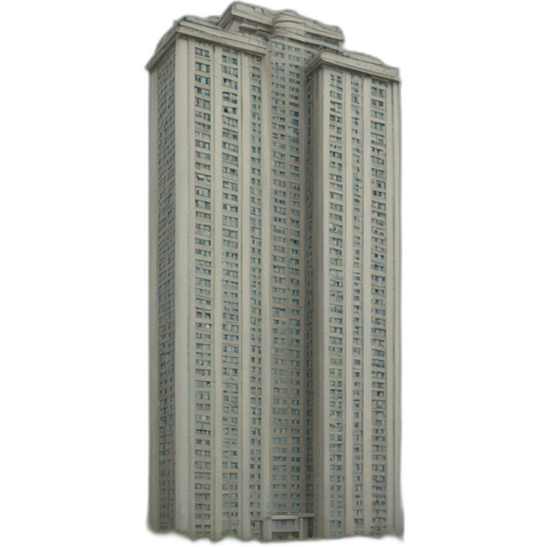 Soviet high-rise building emoji