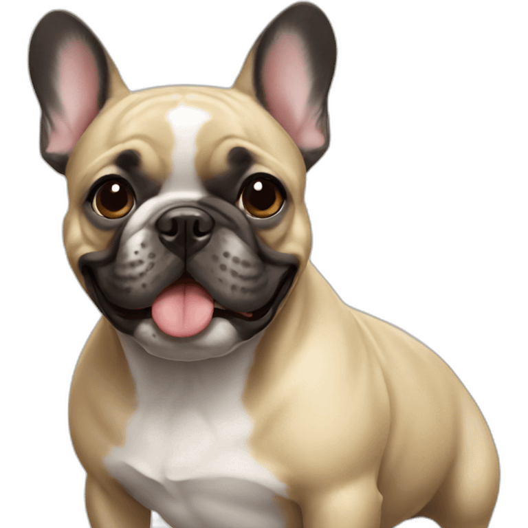 French bulldog emoji