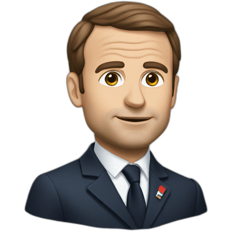 Macron qui dort emoji