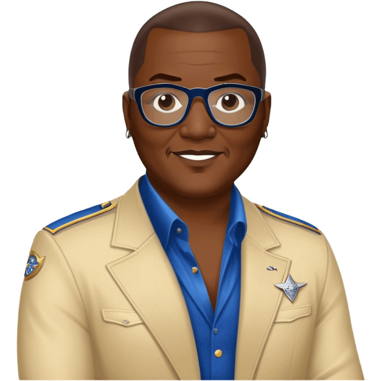 Randy Jackson as American Idol Judge emoji