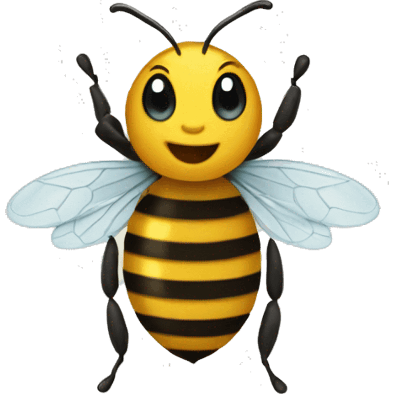 Bees emoji