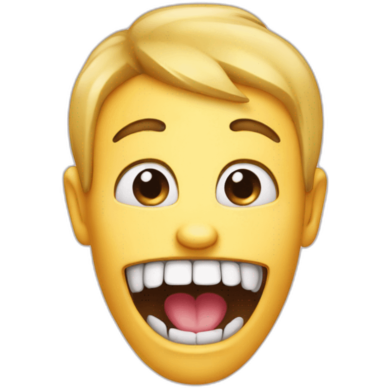 grimacing face emoji with 1 missing tooth  emoji