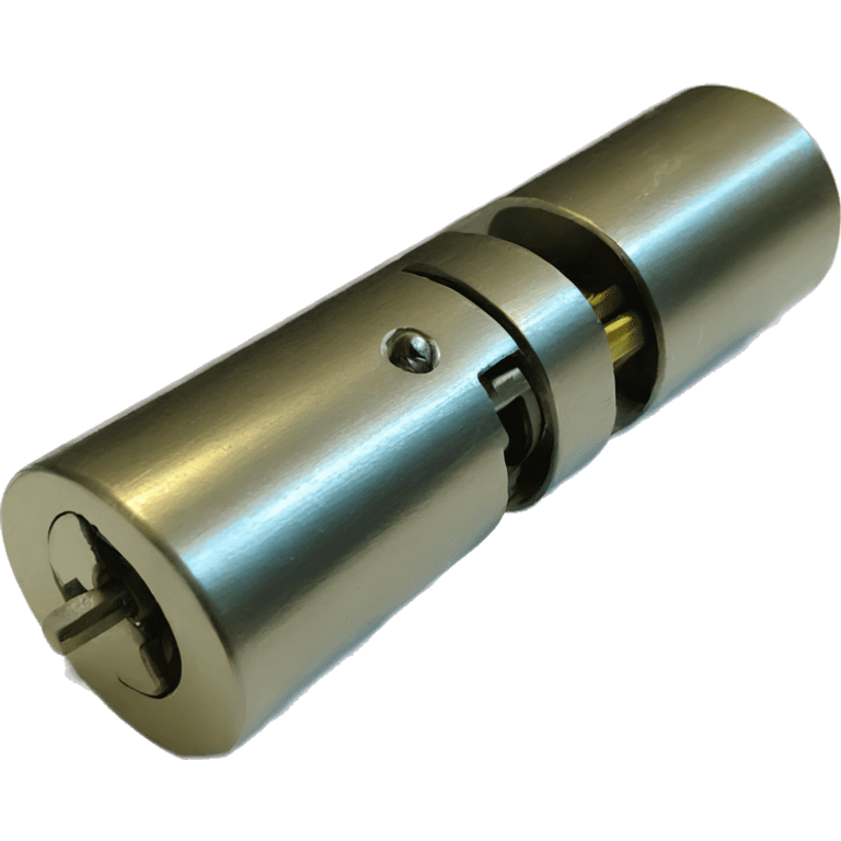 lock cylinder 76mm length double open 6 pins emoji