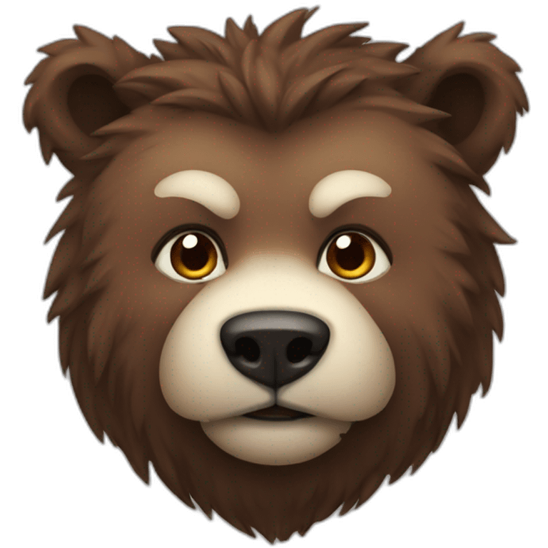 curvy werebear emoji