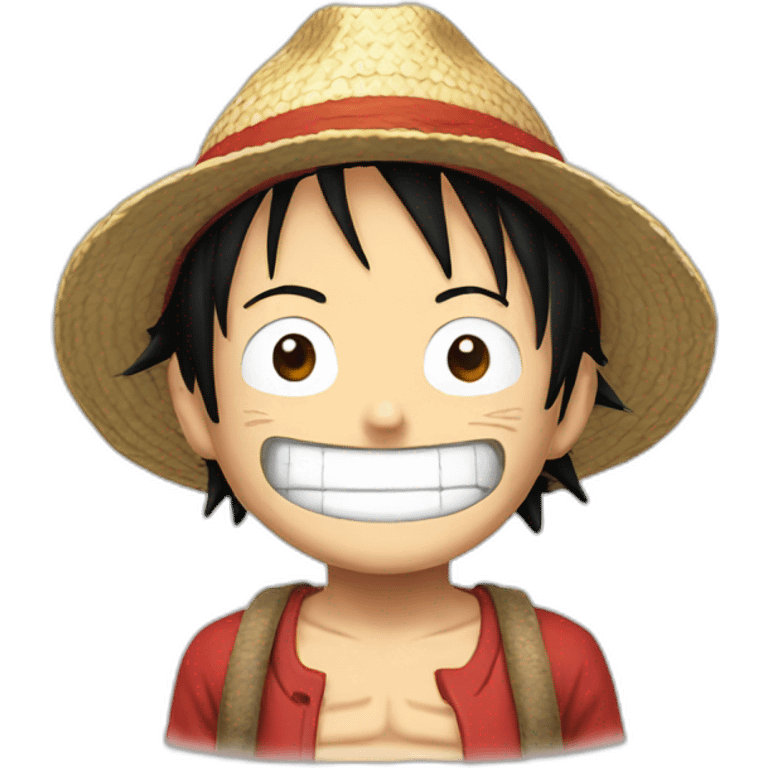 Luffy emoji