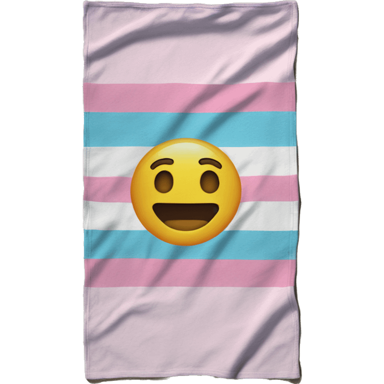 Beach towel emoji