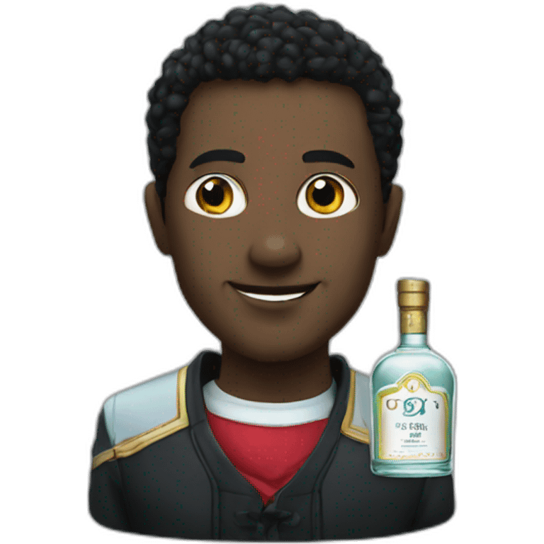 black organization gin emoji