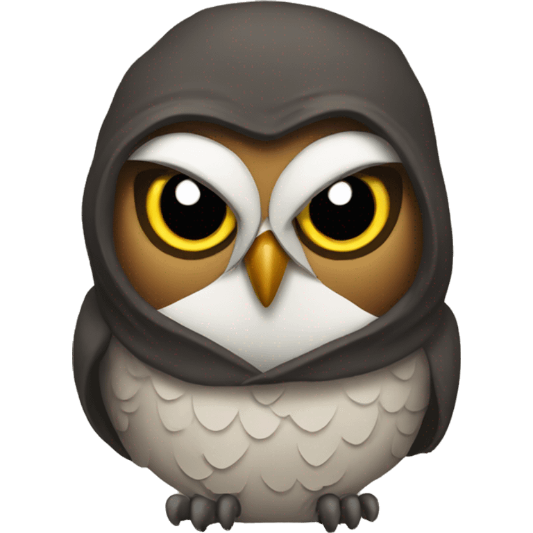 a hood owl emoji