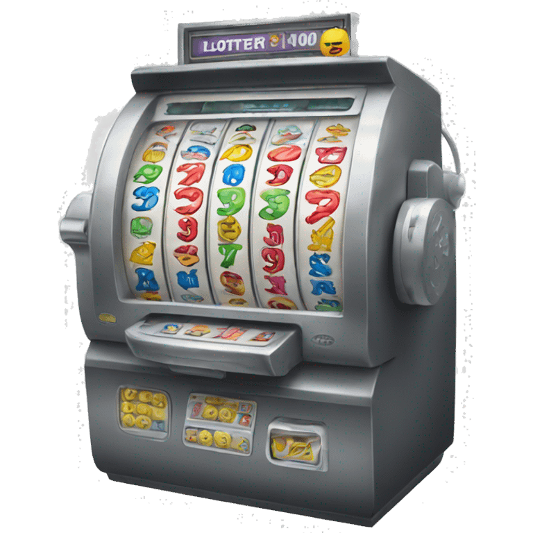 lottery machine  emoji