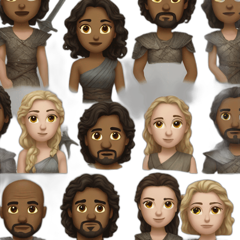 shame game of thrones emoji