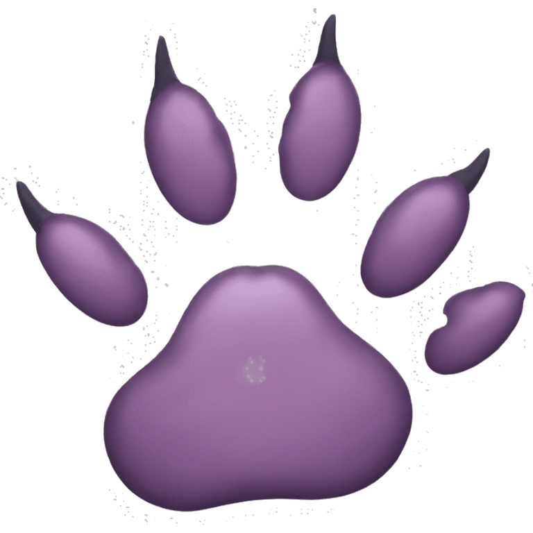 wolf paw emoji