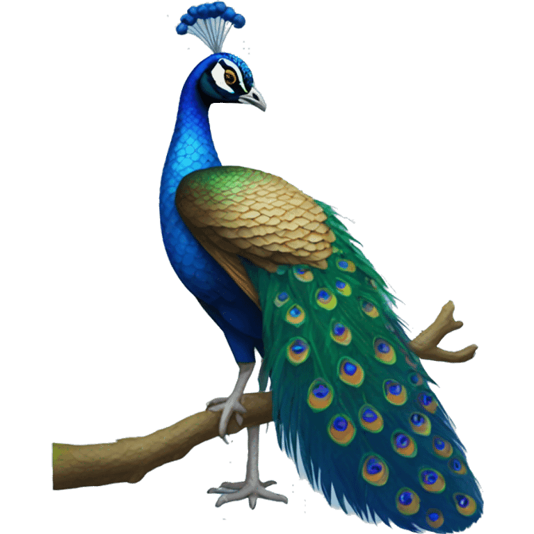 Peacock emoji