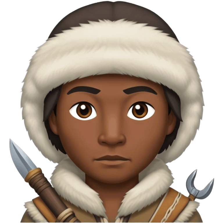 Inuit hunter emoji