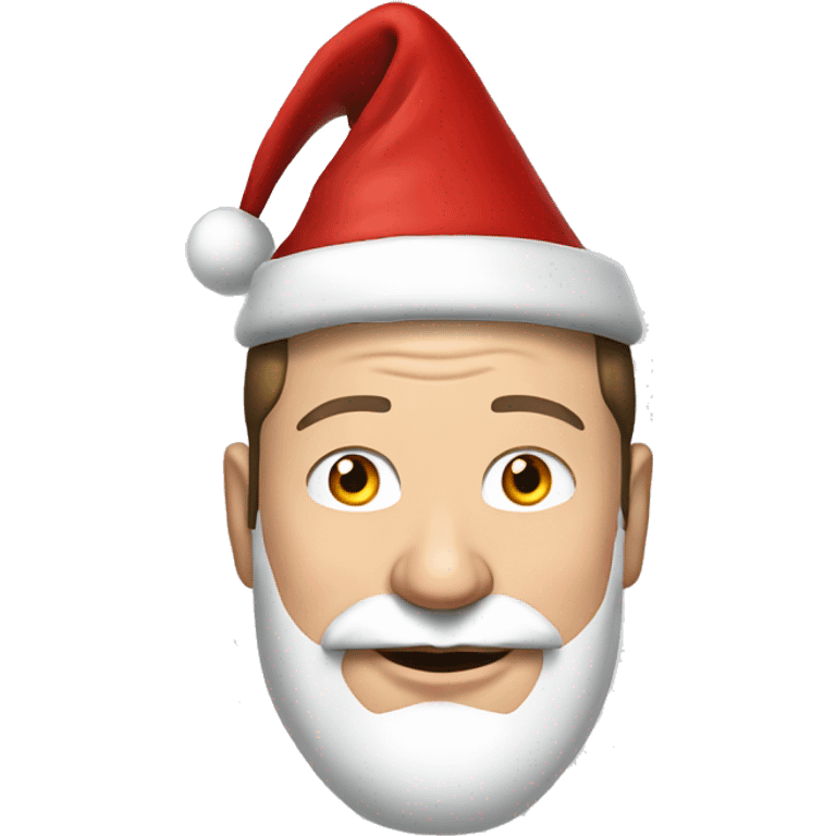 elon musk as santa claus emoji