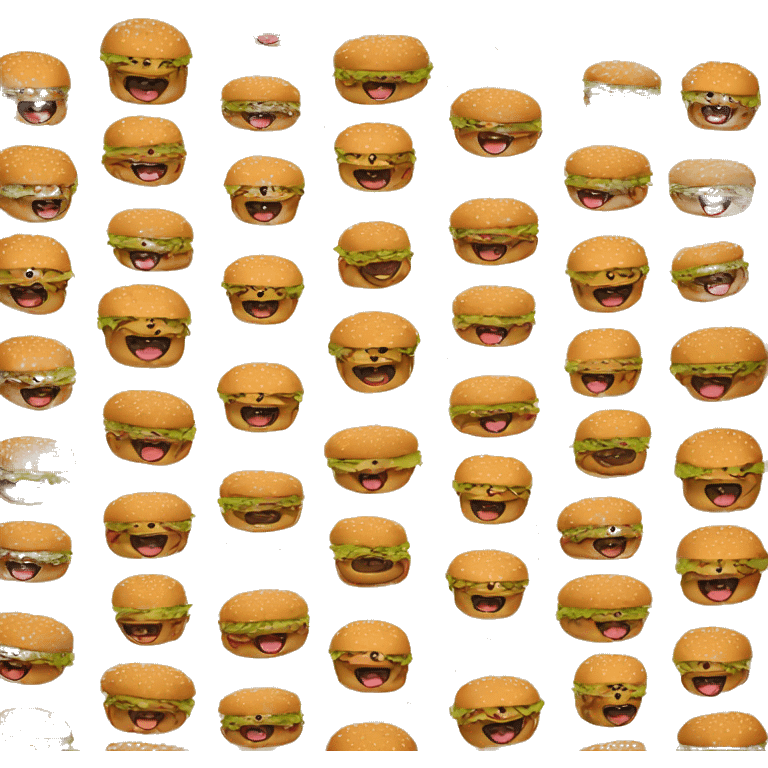 Dog burger  emoji