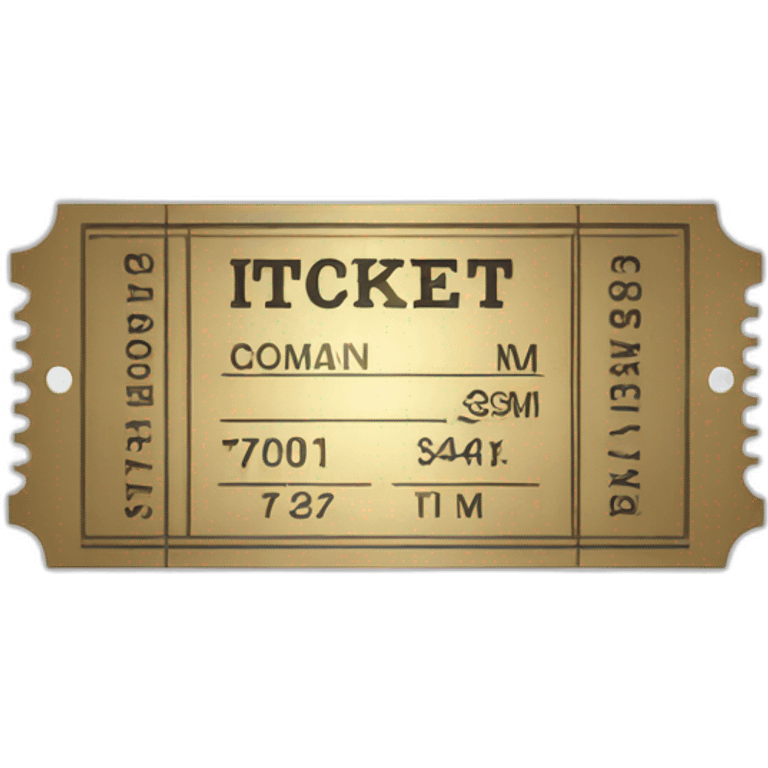 ticket emoji