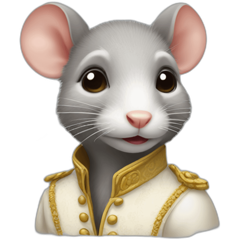 posh rat emoji