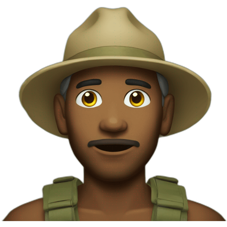 Bush Tucker Man emoji