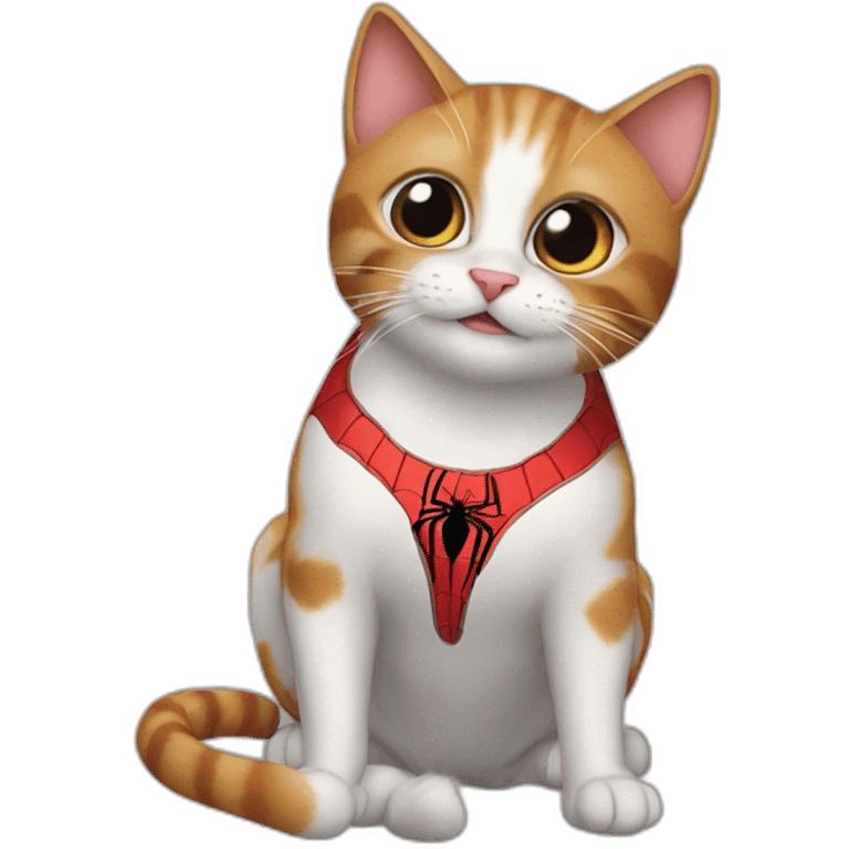 Spider-Man cat emoji