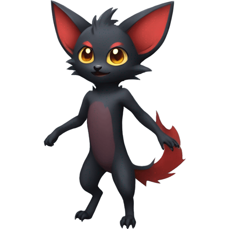 Bat-Litten-Zorua full body emoji