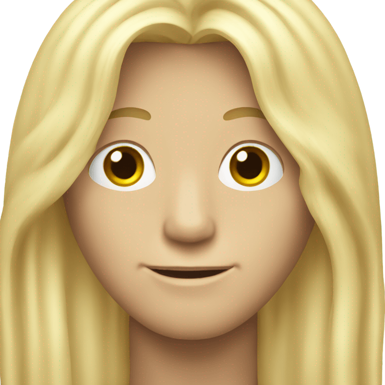 Blond long haired male emoji