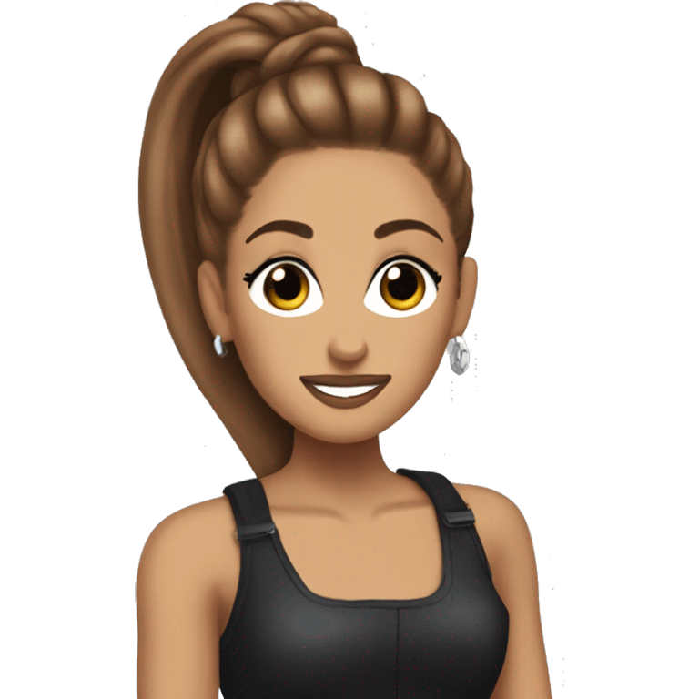 arianna grande in her dangerous women era emoji