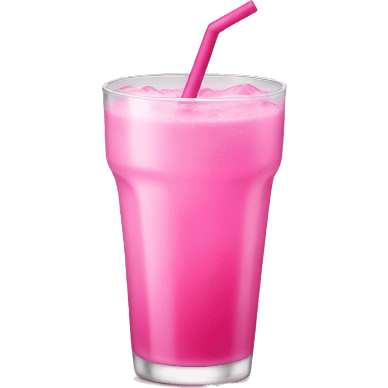 Pink drink emoji