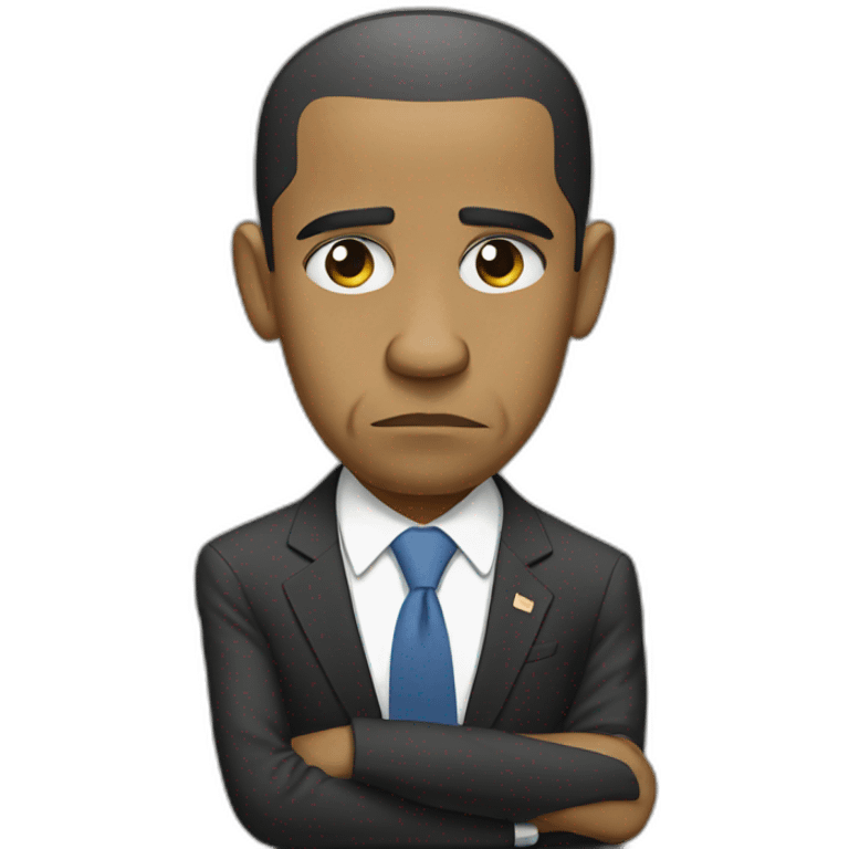 sad obama emoji