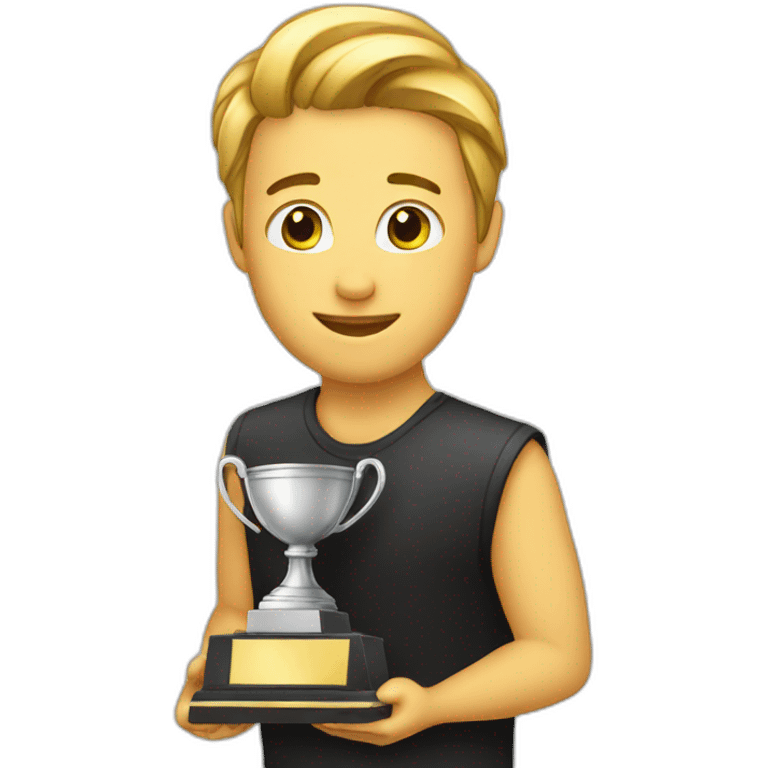 trophee in hand emoji