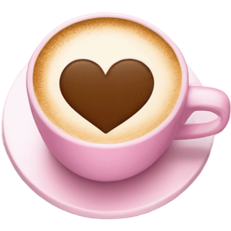 pink coffee emoji