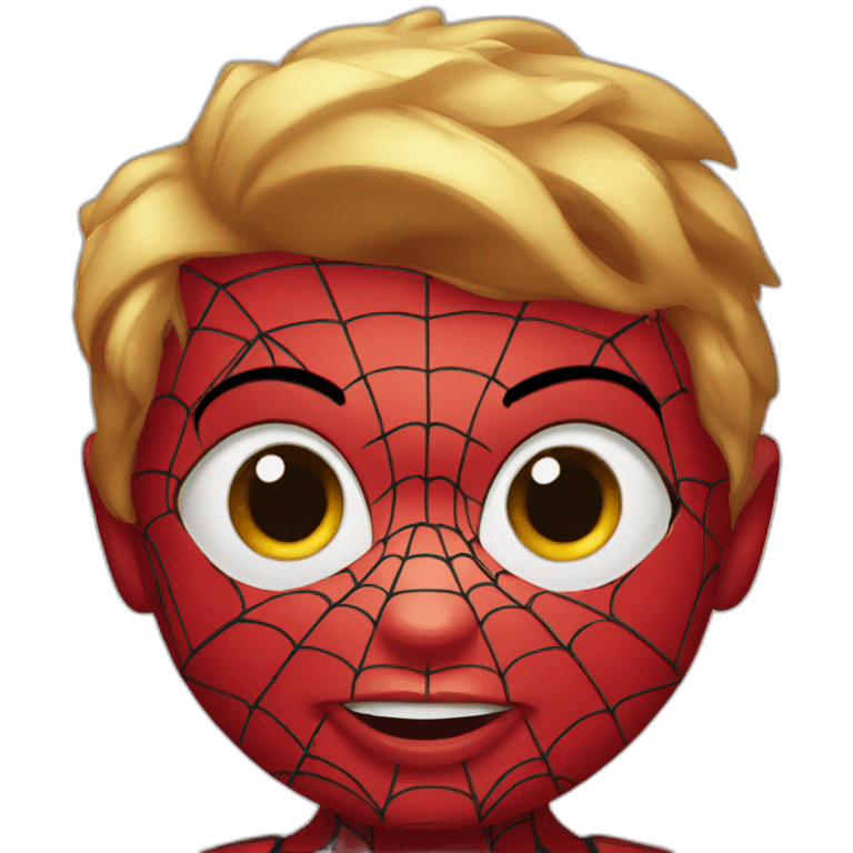 baby spiderman emoji